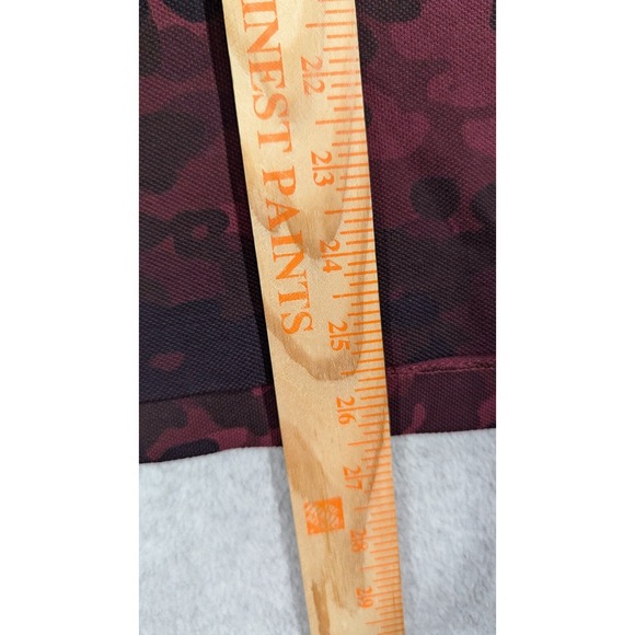 BURBERRY BRIT‎ Men Shirt Medium Polo Camo Logo Collar Short Sleeve Casual Luxury - Picture 9 of 10